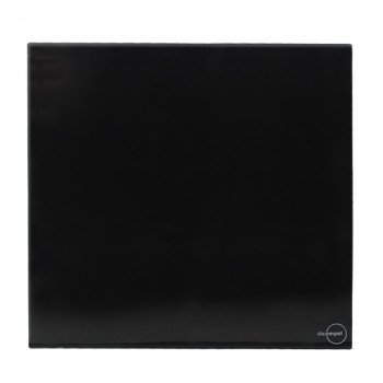 Placa cega 4x4 - Novara Glass Preto Brilhante